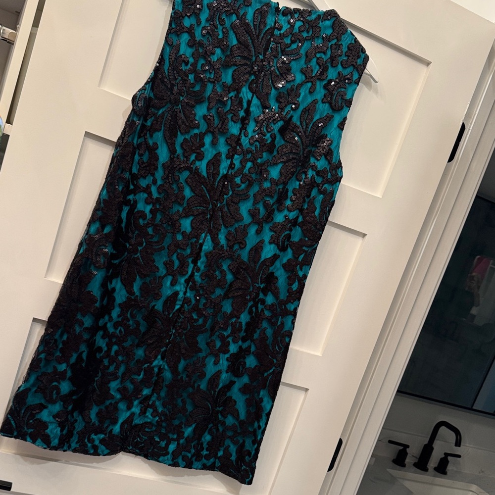 DVF sequin holiday dress